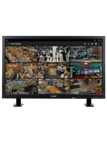 ViewZ VZ-32IPM Full HD LED LCD Monitor - 16:9 - Black - 1920 x 1080 - 16.7 Million Colors - 400 Nit VIEWZ APP OVER 8 000 ONVIF CAMERAS