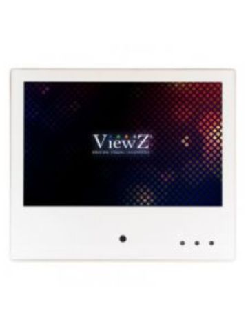 ViewZ VZ-PVM-I1W4 10.1" WXGA LED LCD Monitor - 16:9 - White - 1280 x 800 - 300 Nit - Webcam WHITE IP PVM 2.1 MEGA PIXEL IP POE