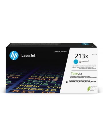 HP W2131X/213X Toner cartridge cyan high-capacity, 6K pages ISO/IEC 19798 for HP CLJ 5800/6700/6701/6800