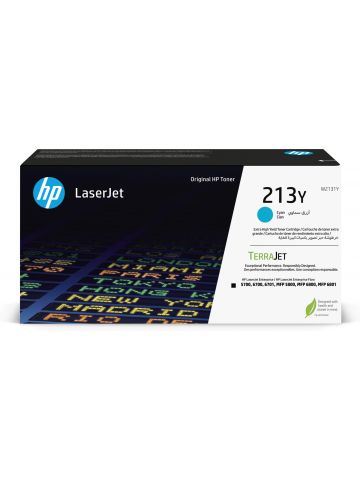 HP W2131Y/213Y Toner cartridge cyan extra High-Capacity, 12K pages ISO/IEC 19798 for HP CLJ 5800/6700/6701