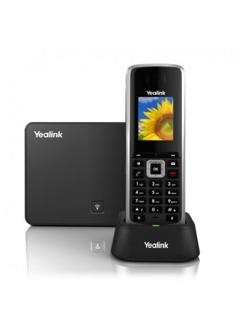 Yealink W52P IP phone Black Wireless handset LCD