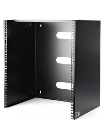 StarTech.com Wall-Mount Bracket for Shallow Rack-Mount Equipment - Solid Steel - 12U