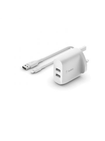 Belkin WCD001MY1MWH mobile device charger Universal White AC Indoor