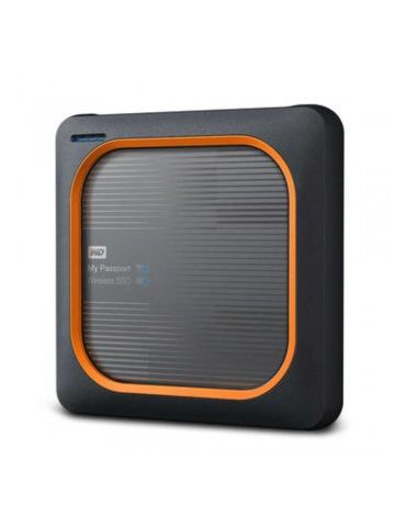 Western Digital My Passport Wireless 2000 GB Wi-Fi Black,Orange