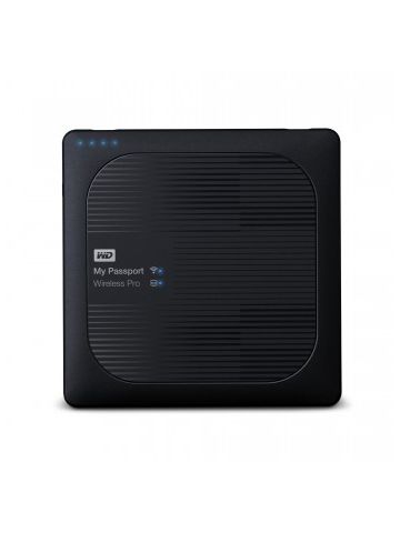 Western Digital My Passport Wireless Pro external hard drive 2000 GB Wi-Fi Black