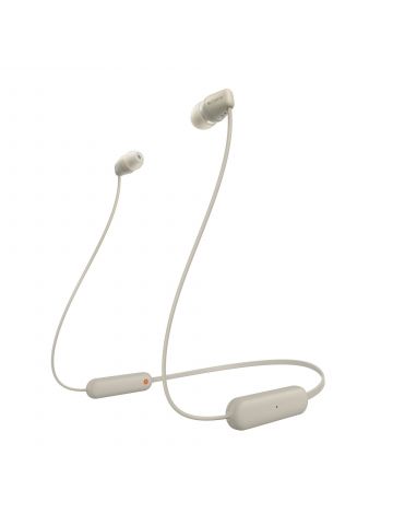 Sony WI-C100 Headset Wireless In-ear Calls/Music Bluetooth Beige