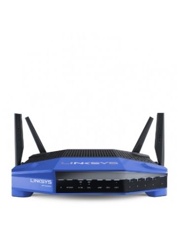 Linksys WRT3200ACM-UK wireless router Dual-band (2.4 GHz / 5 GHz) Gigabit Ethernet Black,Blue