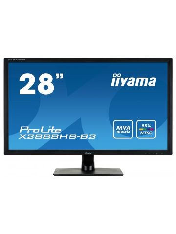 iiyama ProLite X2888HS-B2 computer monitor 71.1 cm (28") 1920 x 1080 pixels Full HD LED Black