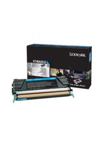 Lexmark X746A3CG Toner cartridge cyan Project, 7K pages for Lexmark X 746/748