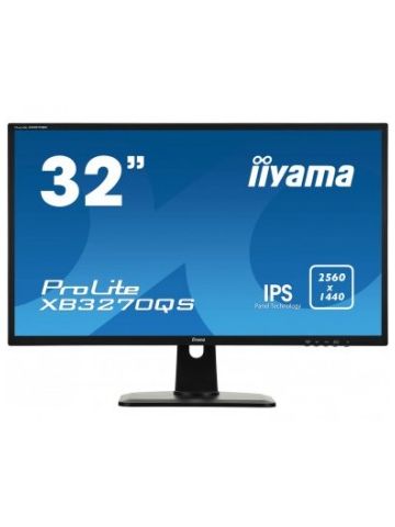 iiyama ProLite XB3270QS-B1 computer monitor 80 cm (31.5") Wide Quad HD LED Flat Black