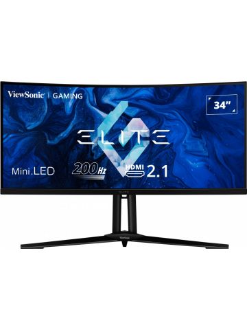 Viewsonic XG341C-2K computer monitor 86.4 cm (34") 3440 x 1440 pixels UltraWide Quad HD Black