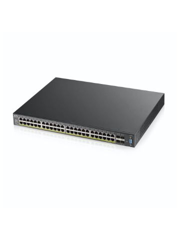 Zyxel XGS2210-52HP Managed L2 Gigabit Ethernet (10/100/1000) Black Power over Ethernet (PoE)