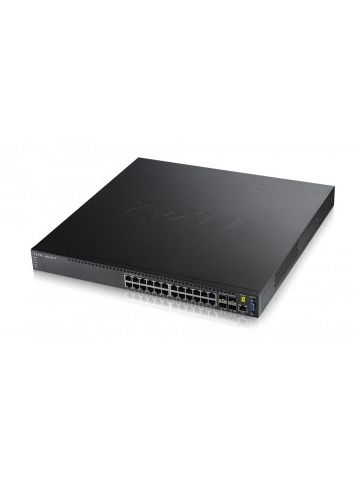 Zyxel XGS3700-24 Managed L2+ Gigabit Ethernet (10/100/1000) Black