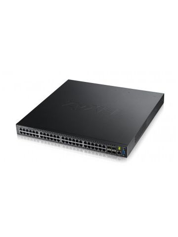 Zyxel XGS3700-48 Managed L2+ Gigabit Ethernet (10/100/1000) Black