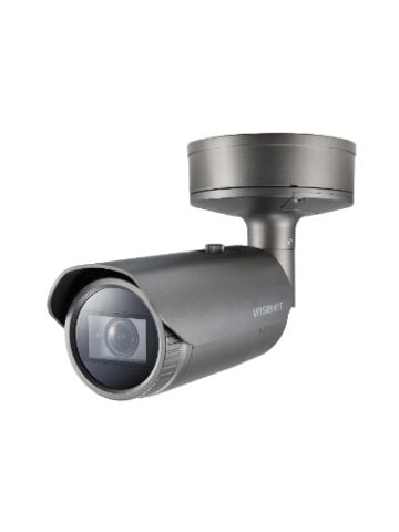 Hanwha XNO-9082R security camera Bullet IP security camera Indoor & outdoor 3840 x 2160 pixels Ceili