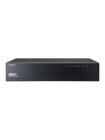 Wisenet 16CH NVR POE PO P2P Service (QR code connect) 16CH NVR POE POE& 12MP H265 HDMI VGA ARB 180MBPS 4 HDD