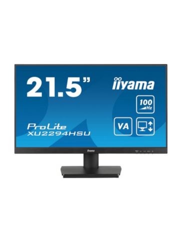 iiyama ProLite XU2294HSU-B6 computer monitor 54.6 cm (21.5") 1920 x 1080 pixels Full HD LCD Black