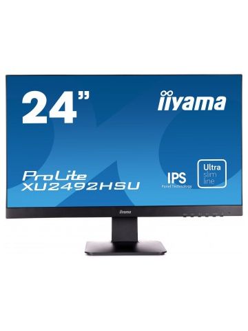 iiyama ProLite XU2492HSU LED display 60.5 cm (23.8") 1920 x 1080 pixels Full HD Flat Matt Black