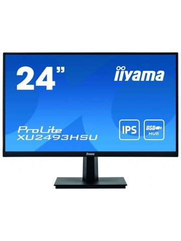 iiyama ProLite XU2493HSU-B1 computer monitor 60.5 cm (23.8") 1920 x 1080 pixels Full HD LED Black