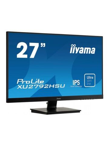 iiyama ProLite XU2792HSU-B1 LED display 68.6 cm (27") 1920 x 1080 pixels Full HD LCD Flat Matt Black