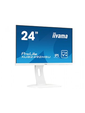 iiyama ProLite XUB2492HSU-W1 LED display 60.5 cm (23.8") 1920 x 1080 pixels Full HD Flat Matt White