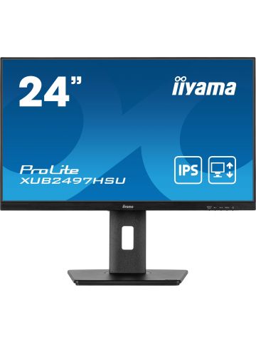 iiyama ProLite XUB2497HSU-B1 computer monitor 61 cm (24") 1920 x 1080 pixels Full HD LED Black