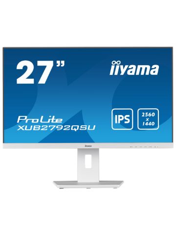 iiyama ProLite XUB2792QSU-W5 computer monitor 68.6 cm (27") 2560 x 1440 pixels Wide Quad HD LED Whit