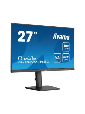 iiyama ProLite XUB2794HSU-B6 computer monitor 68.6 cm (27") 1920 x 1080 pixels Full HD Black