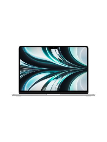 Apple MacBook Air Apple M M2 Laptop 34.5 cm (13.6") 8 GB 256 GB SSD Wi-Fi 6 (802.11ax) macOS Monterey Silver