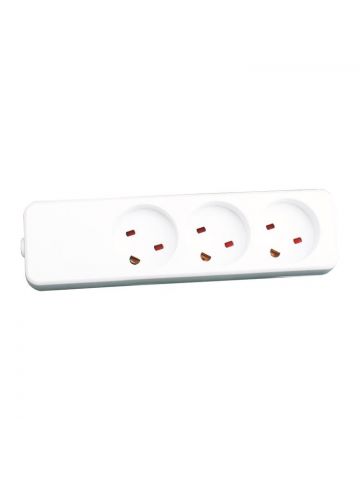 Garbot Z66000107-PA01 power extension 3 AC outlet(s) Indoor White