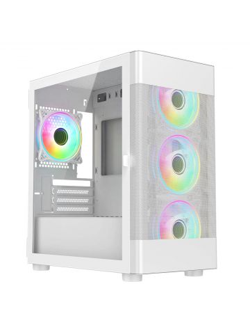 VIDA ZEPHYR-WHT computer case Tower White