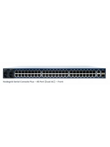 ZPE Nodegrid Serial Console Plus 48-port Cisco Rolled, Dual AC, 4-Core Intel CPU, 4GB DDR4, 32GB SSD, 2 SFP+, 2 GbE, 2 USB 3.0, 1 HDMI, 1 console, 4G LTE (CAT 12)