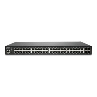 SonicWall SWS14-48FPOE Managed L2 Gigabit Ethernet (10/100/1000) Black 1U Power over Ethernet (PoE)
