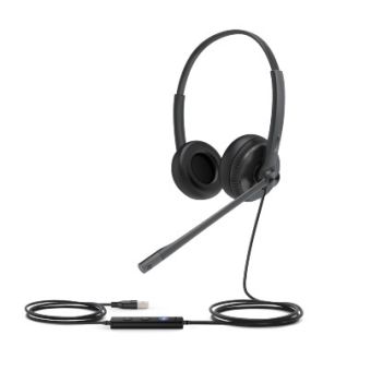 Yealink UH34 SE Stereo/Dual UC USB-A Headset Wired Head-band Calls/Music USB Type-A Black