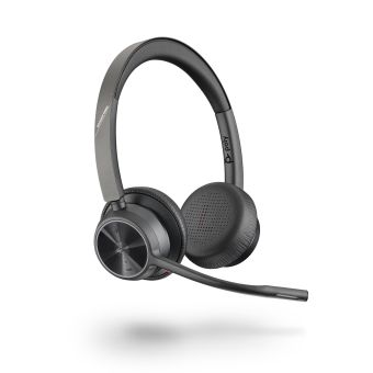 Poly 218475-02 Voyager 4320 UC Headphones Wireless Head-band USB Type-A Bluetooth Black