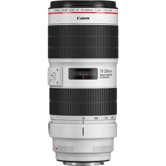 Canon EF 70-200 mm F 2.8 L IS III USM MILC/SLR Tele lens Black,White