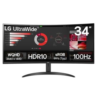 LG 34WR50QK-B computer monitor 86.4 cm (34