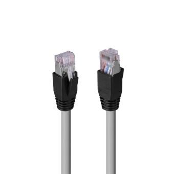 Lindy 100m Cat.6A U/FTP LSZH Solid Core Cable, Grey