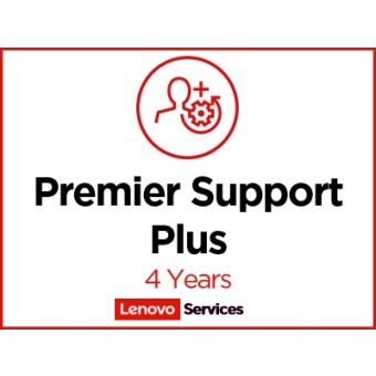 Lenovo Premier Support Plus Upgrade - Extended service agreement - parts and labour (for system with 3 years on-site warranty) - 4 years - on-site - for ThinkCentre M90, M900, M90a Gen 2, M90a Gen 3, M90a Pro Gen 3, M910, M920z AIO, M93, X1