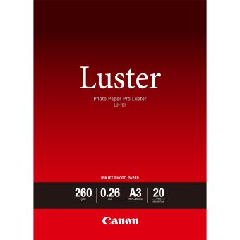 Canon LU-101 Luster Photo Paper Pro A3 - 20 Sheets
