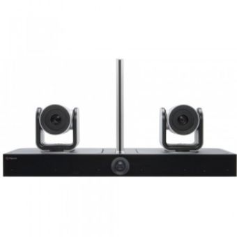 Poly EagleEye Director II with 2-EagleEye IV-12x cameras,pwr supply,UK pwr cord.Interworking with RP Grou