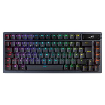 Asus Rog Azoth Mechanical Rgb Gaming Keyboard Wireless-Btooth-Usb