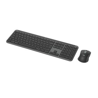 Logitech MK950 Signature Slim keyboard Mouse included Office RF Wireless + Bluetooth QWERTY US Inter