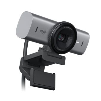 Logitech MX Brio 705 for Business webcam 8.5 MP 4096 x 2160 pixels USB 3.2 Gen 1 (3.1 Gen 1) Aluminium, Black