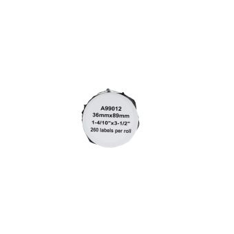 CTS Wholesale Dymo 99012 Large Address Labels (Paper) Pack of 260 S0722400
