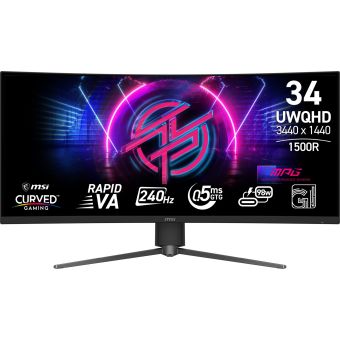 MSI MPG 346CQRF X24 computer monitor 86.4 cm (34