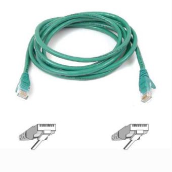 Belkin CAT 5 PATCH CABLE 2M networking cable Green