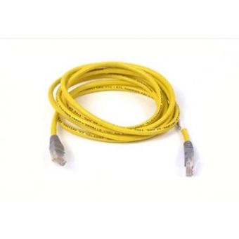 Belkin CAT5e, UTP, 3m networking cable U/UTP (UTP) Yellow