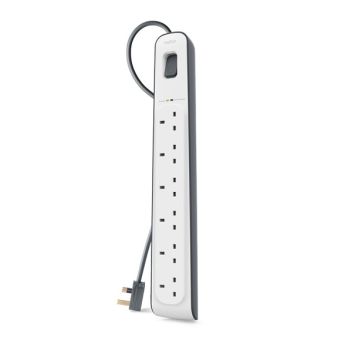 Belkin BSV603AF2M surge protector 6 AC outlet(s) 2 m White