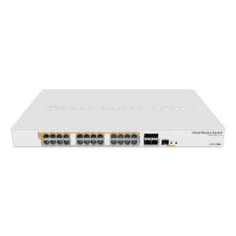 Mikrotik CRS328-24P-4S+RM network switch Managed L2/L3 Gigabit 1U Power over Ethernet (PoE)